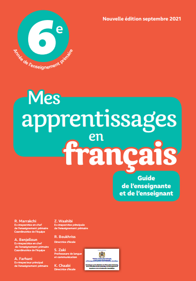 Mes Apprentissages En Français 6 Aep Pdf الجامعة